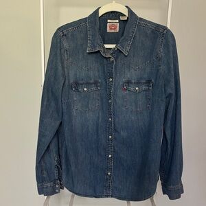 Levi's Classic Indigo Denim Shirt